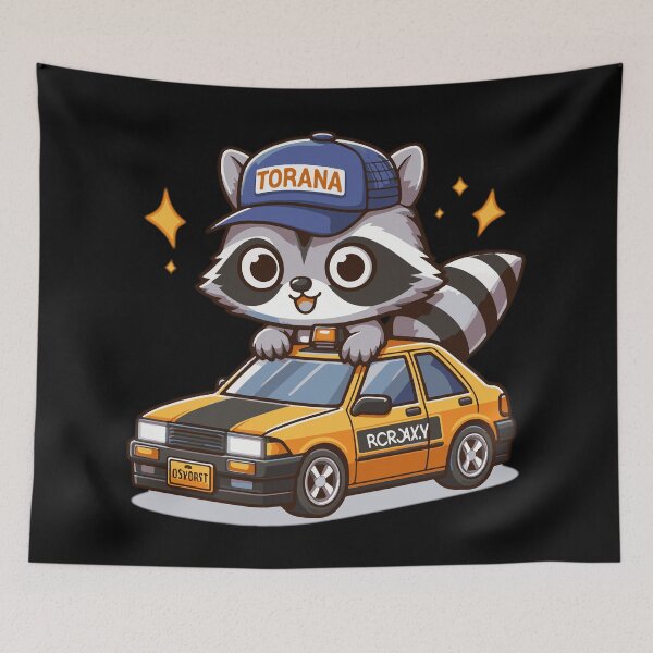 Item preview,  racoon torana funny designed and sold by Ren-Zou.