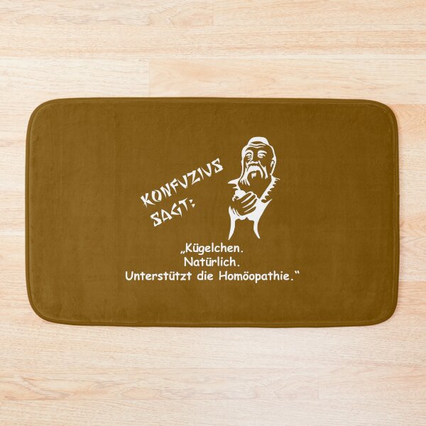 Item preview, Confucius says: Support homeopathy... designed and sold by ARTmanhART.