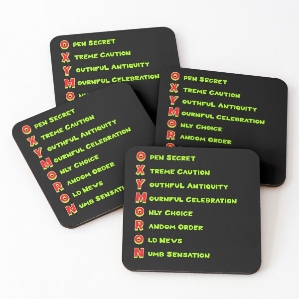 Item preview, Oxymoron Acronym designed and sold by CoolCrazyQuirky.
