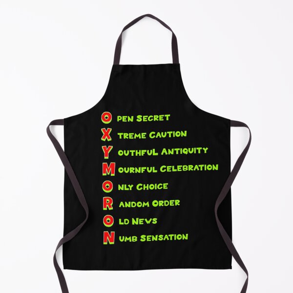 Item preview, Oxymoron Acronym designed and sold by CoolCrazyQuirky.