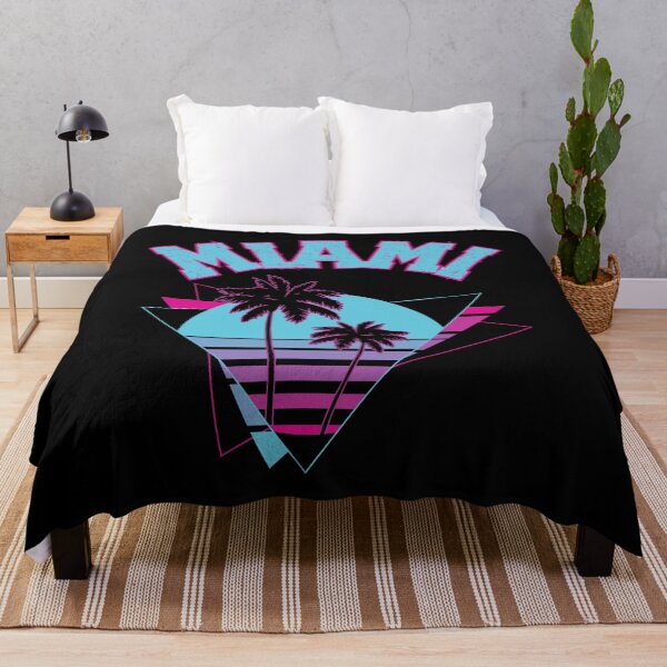 Item preview, Miami Retro 80's Geometric Shapes and Palm Trees Graphic designed and sold by elvisg03.