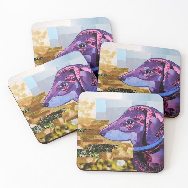 Item preview, Contemplative Purple Dachshund designed and sold by megancoyle.
