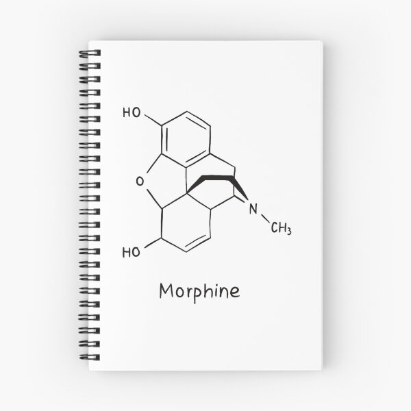 Item preview, Morphine molecule formula designed and sold by Depression-Art.