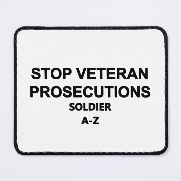 Item preview, Stop Veteran Prosecutions designed and sold by Contact Wait Out.
