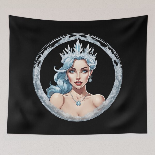 Item preview, Lovely Snow Queen In Winter Setting designed and sold by Aquillashop.