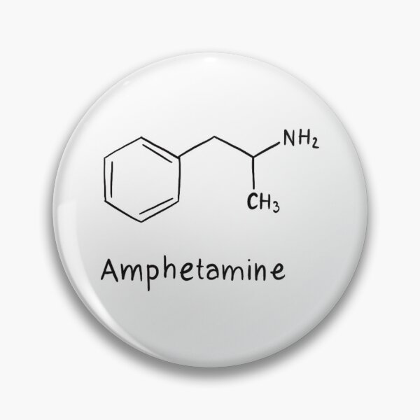 Item preview, Amphetamine molecule formula designed and sold by Depression-Art.