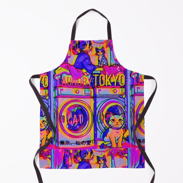 Item preview, Laundry Cat Tokyo (Pop Art Edition) designed and sold by asanaworld.