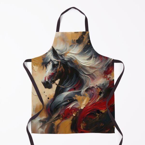 Artikelvorschau, Impasto-Pferd entworfen und verkauft von Vibranta Studio.