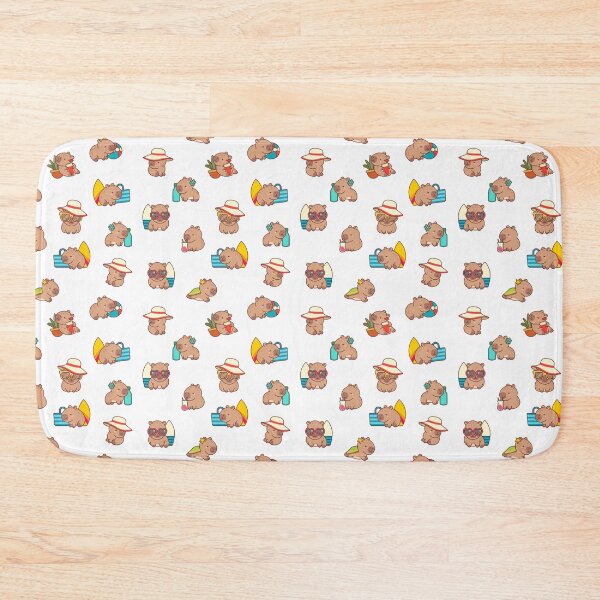 Item preview, Cartoon Beach Capybara Pack designed and sold by OlyaLitvinova.