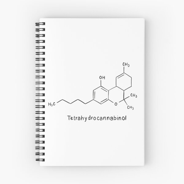 Item preview, THC molecule formula designed and sold by Depression-Art.
