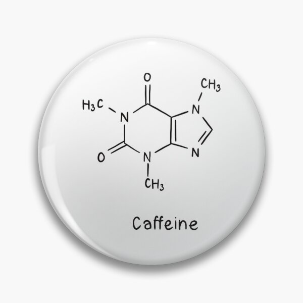 Item preview, Caffeine molecule formula designed and sold by Depression-Art.