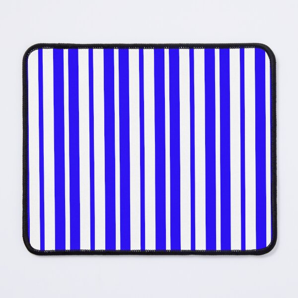 Item preview, Vertical Blue White Stripes Pattern designed and sold by PatternTitan.