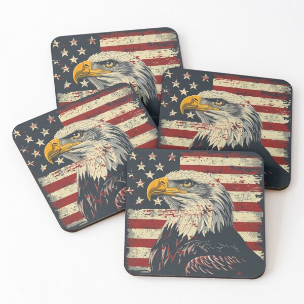 Item preview, Águila Americana: Icono del 4 de Julio designed and sold by Marlene  & Juan Pablo.