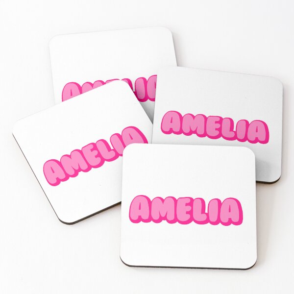 Item preview, Pegatina con el nombre de Amelia designed and sold by th3a.