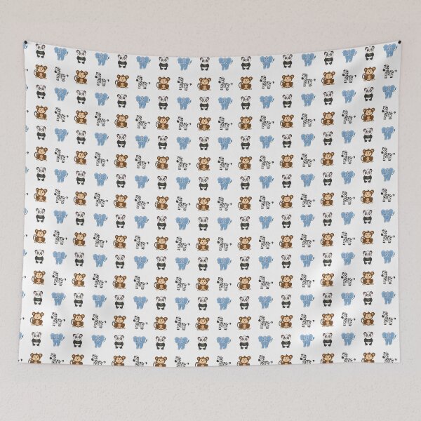 Item preview, Cute little wild animals  designed and sold by huape.