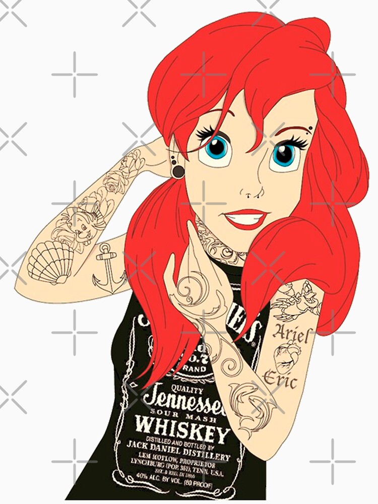 Ariel Punk Essential T Shirt by rocibb Redbubble