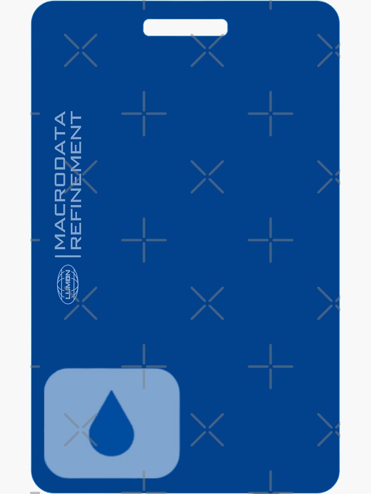 Thumbnail 3 von 3, Sticker, Lumon Blue Key Card MDR designt und verkauft von Sturdust.