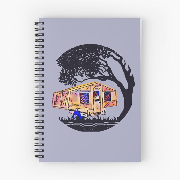 Item preview, Camped out Under the Tree Trailer Tent designed and sold by BeccaAelishe.