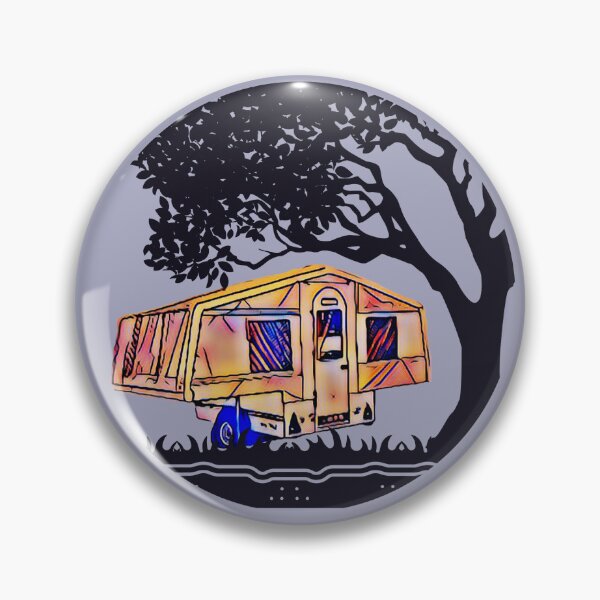 Item preview, Camped out Under the Tree Trailer Tent designed and sold by BeccaAelishe.