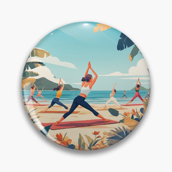 Item preview, Summer Yoga designed and sold by DabrowskiDesign.