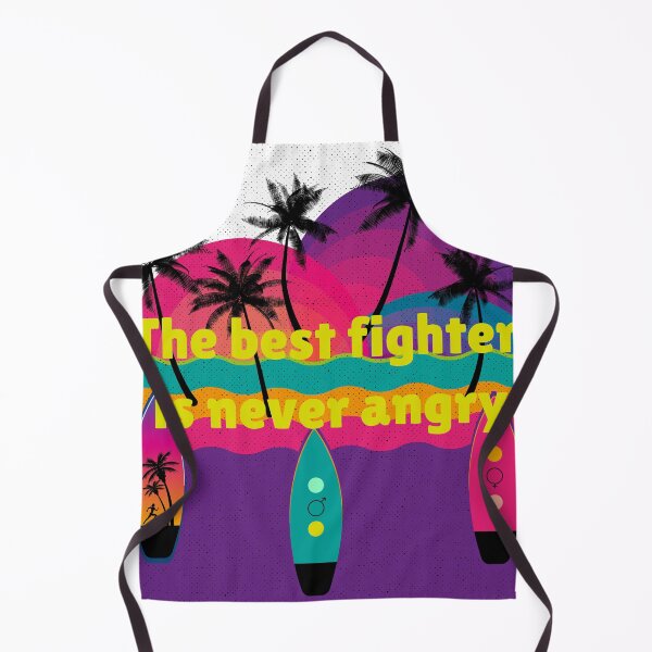 Item preview, The best fighter is never angry designed and sold by Marco Casarin.