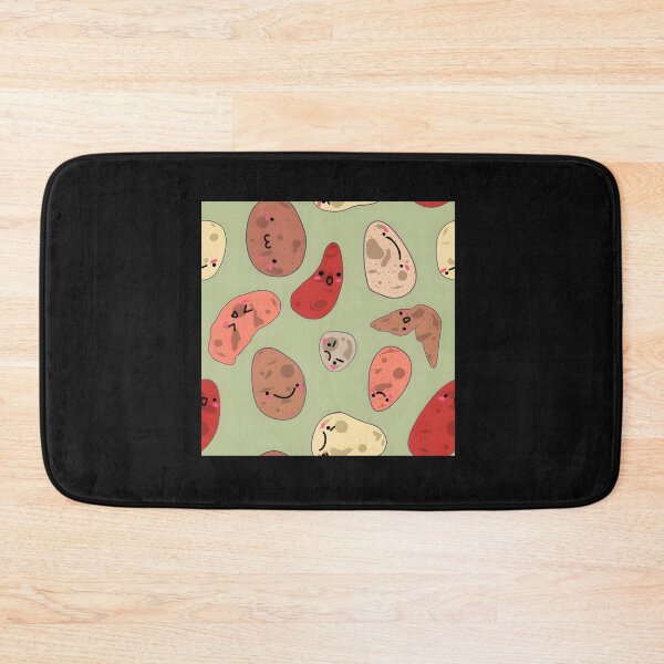 Item preview, Cute Potato Faces Pattern Adorable And Quirky For Potato Lovers designed and sold by EmGai TocXanh.