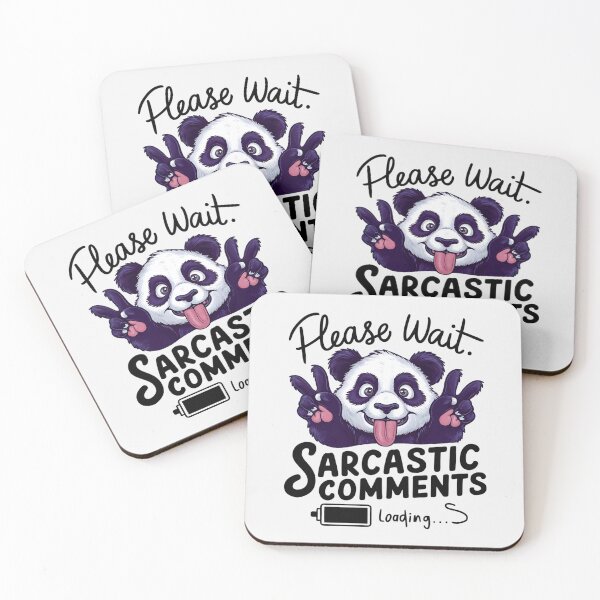 Item preview, Sarcastic Comments Loading designed and sold by PawPrintStyles.