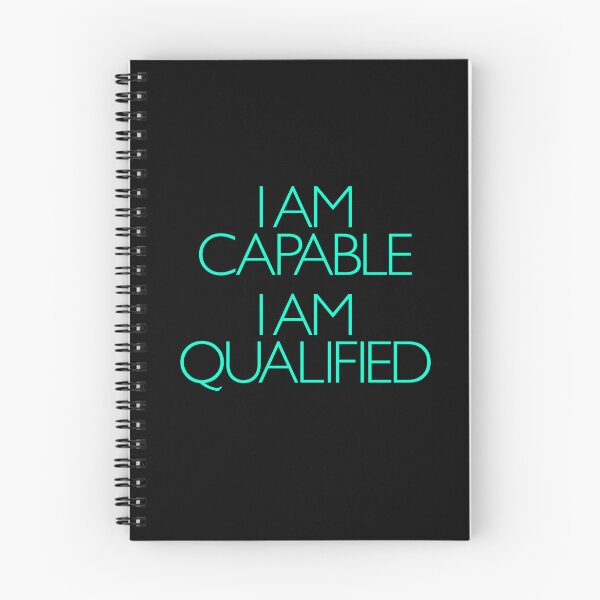 Item preview, I am capable. I am qualified. v.6 designed and sold by x1brett.