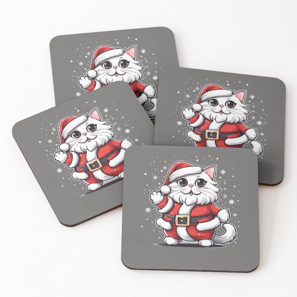 Item preview, Cat cosplaying as Santa Claus designed and sold by InwzaDesign.