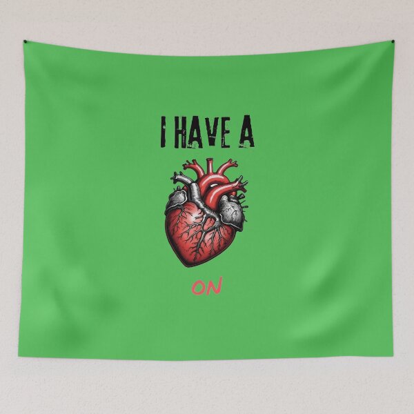 Item preview, Cheeky "I Have a Heart On" Design- Funny Heart Illustration designed and sold by Nabucodonoshop.