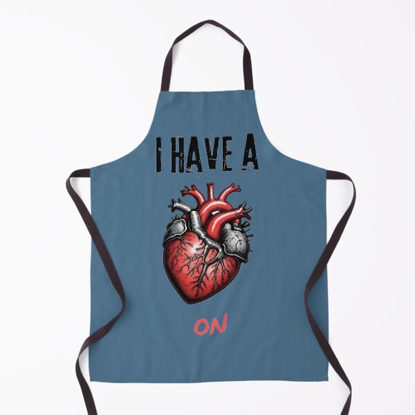 Item preview, Cheeky "I Have a Heart On" Design- Funny Heart Illustration designed and sold by Nabucodonoshop.