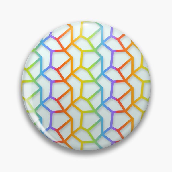 Item preview, Rainbow Geometric - Seamless Pattern designed and sold by Amy Farmer.