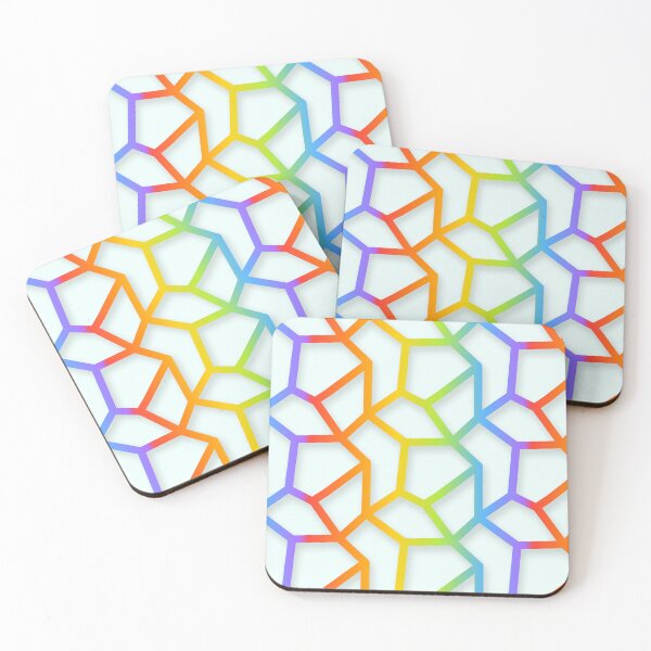 Item preview, Rainbow Geometric - Seamless Pattern designed and sold by Amy Farmer.