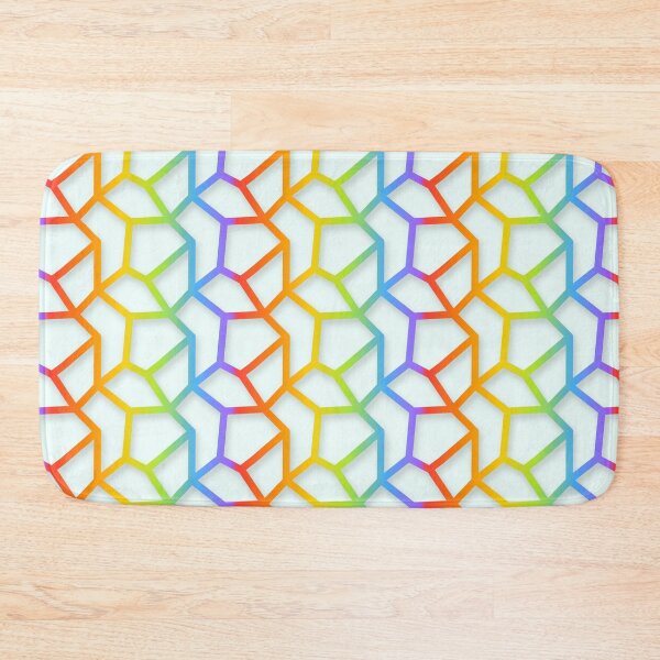 Item preview, Rainbow Geometric - Seamless Pattern designed and sold by Amy Farmer.