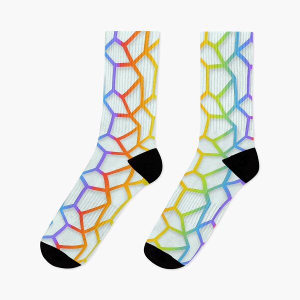 Item preview, Rainbow Geometric - Seamless Pattern designed and sold by Amy Farmer.