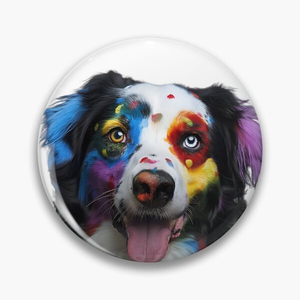 Item preview, Colored Dog Art designed and sold by Obsidian Ink by Wilshire.