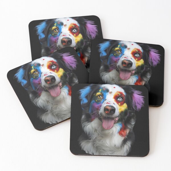 Item preview, Colored Dog Art designed and sold by Obsidian Ink by Wilshire.