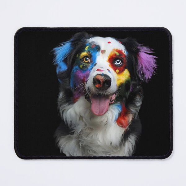 Item preview, Colored Dog Art designed and sold by Obsidian Ink by Wilshire.