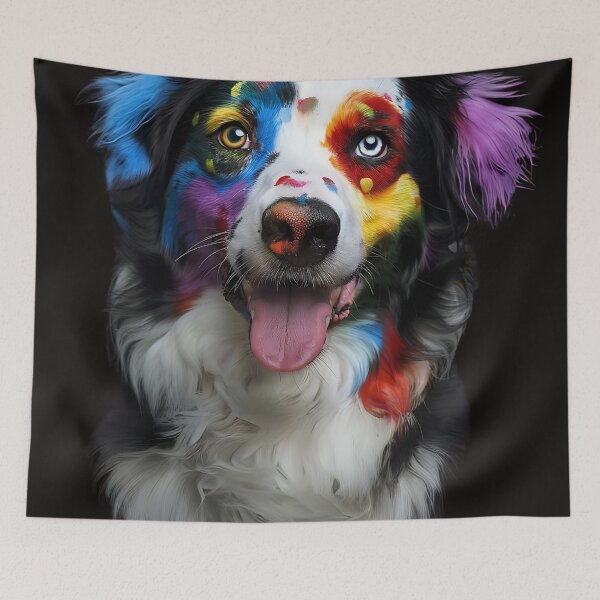Item preview, Colored Dog Art designed and sold by Obsidian Ink by Wilshire.