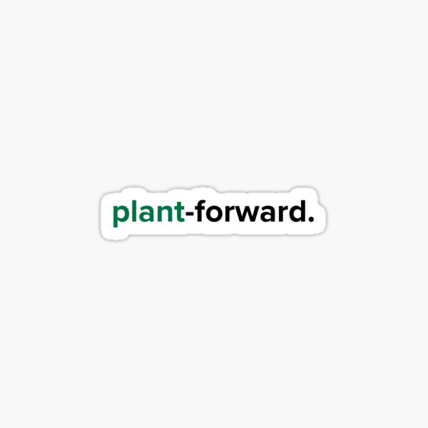 Plant-Forward • The Classic Collection Sticker