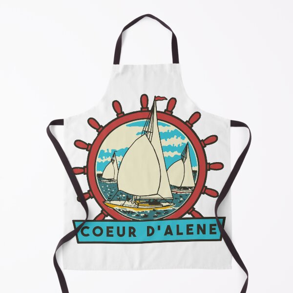 Item preview, Lake Coeur d'Alene Vintage Style Decal designed and sold by Decal Mania.