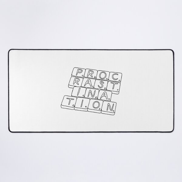 Item preview, Procrastination letters joke humor designed and sold by Fransyn.