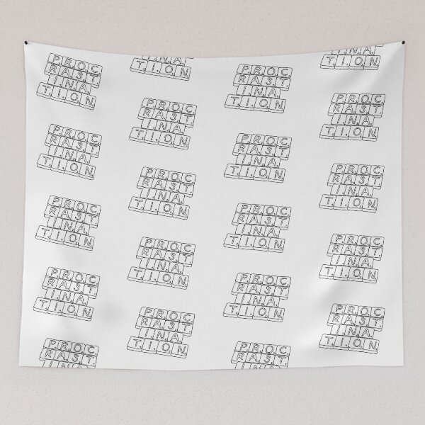 Item preview, Procrastination letters joke humor designed and sold by Fransyn.