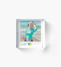EXID - Hyelin signature polaroid Acrylic Block