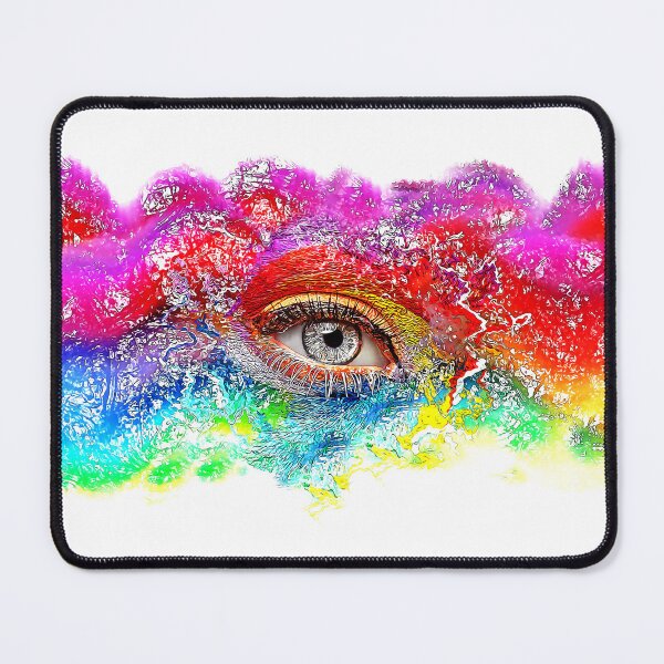 Item preview, Abstract autism eye wall art large designed and sold by HardToFindMerchandise.