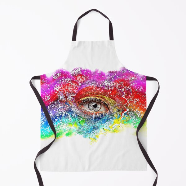 Item preview, Abstract autism eye wall art large designed and sold by HardToFindMerchandise.