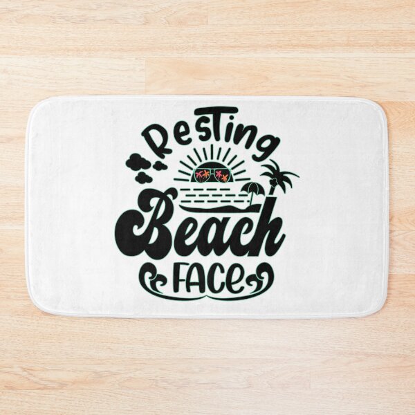 Item preview, Green Resting Beach Face T-Shirt | Funny Vacation Shirt | Beach Mode Activated | Relaxation Station Tee | Ocean Vibes designed and sold by FitEnvy.