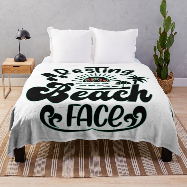 Item preview, Green Resting Beach Face T-Shirt | Funny Vacation Shirt | Beach Mode Activated | Relaxation Station Tee | Ocean Vibes designed and sold by FitEnvy.