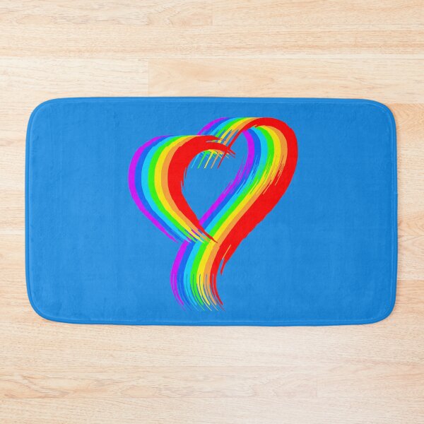 Item preview, Rainbow Heart Pride Pop Art V3 designed and sold by RetrospectUK.