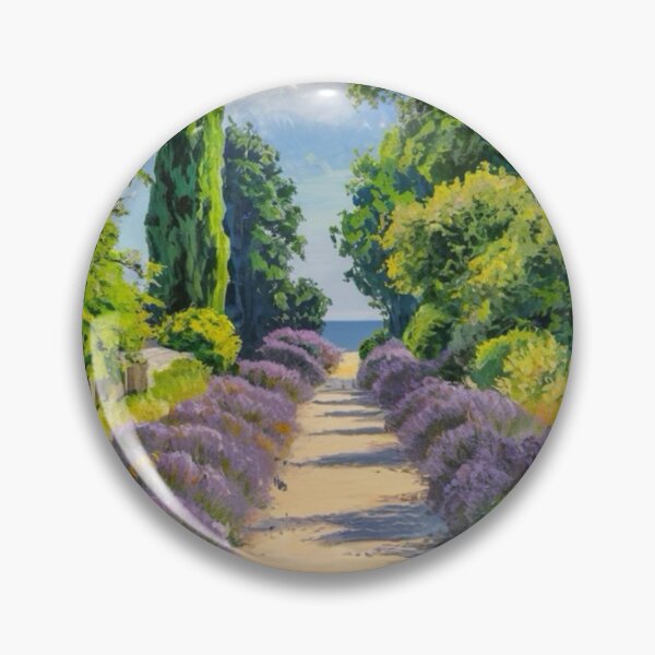 Item preview, Lavender Pathway in Provence: Serene French Countryside | Week End à La Campagne designed and sold by CARRAANN.